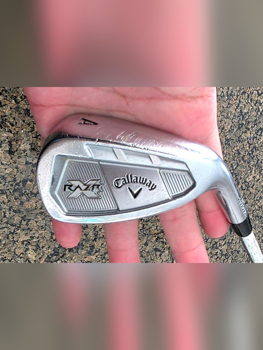 Callaway RAZR X Golf A Approach Gap single iron wedge project X Flighted riffle